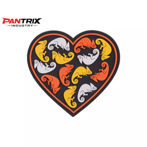 Parche de Goma PVC Personalizado OEM, Diseño de Logotipo 3D, Parche Impermeable y Duradero para Ropa, Zapatos, Gorras y Equipo de Exterior - Product Image 1