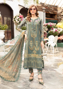 Nuevo Estilo, Vestidos Casuales de 3 Piezas para Mujer, Étnicos Pakistaníes, de Alta Calidad, Bordados a Mano, Tela Elástica, Personalizados - Product Image 3