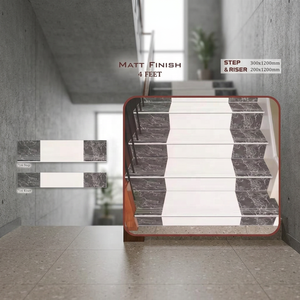 Carreaux surélevés en porcelaine vitrifiée émaillée de qualité supérieure 120x30cm 120x20cm 11mm Carrelage de sol en céramique anti-dérapant pour escaliers - Product Image 5