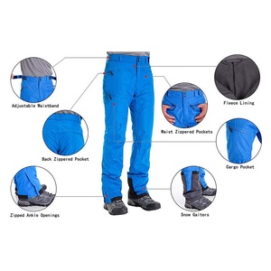 Pantalones de esquí para hombre de alta calidad personalizados 2026, venta al por mayor, baratos, de buena calidad, para nieve, con múltiples bolsillos, del fabricante. - Product Image 4
