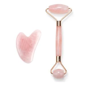 Rodillo masajeador facial de cristal de estilo náutico de la mejor calidad con mascota de piedras preciosas Gua Sha al por mayor - Product Image 2