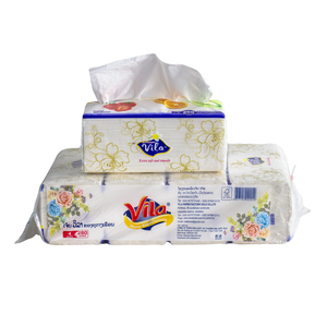 กระดาษเช็ดหน้าแบบพกพา พรีเมียม ผลิตจากเยื่อไม้บริสุทธิ์ 100% 4 ชั้น 440 แผ่น ใช้ในบ้าน สำนักงาน ร้านอาหาร ผลิตในเวียดนาม - Product Image 3