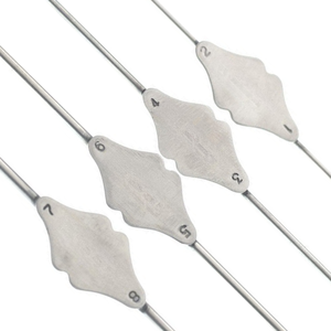 Bowman Lachrymal Probe Set of 4 Stainless Steel Ophthalmic Tear Duct Probing <b>Surgical</b> <b>Instrument</b> Precision Eye Tool - Product Image 5
