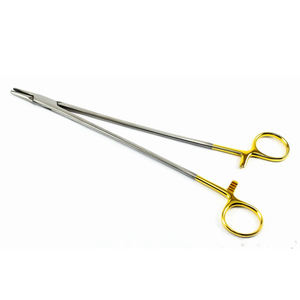 Portaagujas Wangensteen de 27 cm TC, Instrumento Quirúrgico con Mordazas Dentadas de Acero Inoxidable, Certificado CE, Grado Quirúrgico - Product Image 2