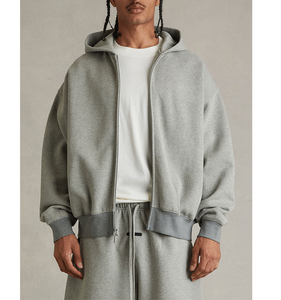 Sudaderas con Capucha y Sudaderas de Algodón 100% para Hombre, Estilo Urbano, de Alta Calidad, con Logotipo Personalizado Bordado, Sudadera con Letras y Logotipo para Hombre - Product Image 2