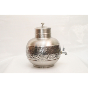 Dispensador de Agua Hecho a Mano 100% Cobre Puro con Grifo, Matka de Cobre Grabado Antiguo para Hogar y Oficina - Product Image 2