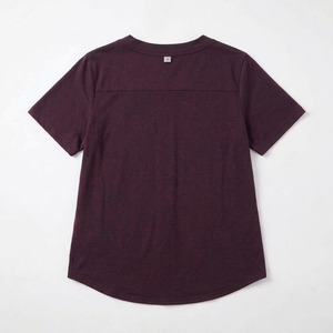 เสื้อยืดผู้หญิงไซส์ใหญ่ คอวี แขนสั้น ย้อมสีแบบ Garment Dyed ซักแล้ว เป็นมิตรกับสิ่งแวดล้อม สไตล์ลำลอง สำหรับฤดูร้อน รับสั่งพิมพ์ลายพิเศษ คุณภาพพรีเมียม ขายส่ง - Product Image 6