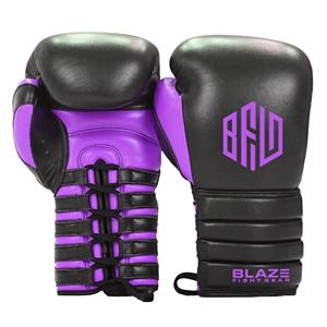 ถุงมือมวยหนังวัวแท้ MMA และสายรัดข้อมือแบบผูกเชือกสำหรับฝึกมวยไทยและซ้อมมวย - Product Image 1