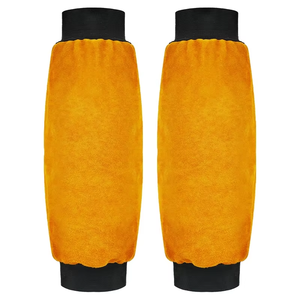 Manchons de Soudure en Cuir Personnalisés de Qualité Supérieure, Résistants à la Chaleur, Protections de Bras Durables, Vêtements de Travail de Sécurité - OEM/ODM - Product Image 1