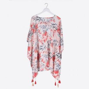 Fabricant et exportateur de robes de plage pour femmes de qualité supérieure, kaftan en viscose imprimé tissé - Product Image 2