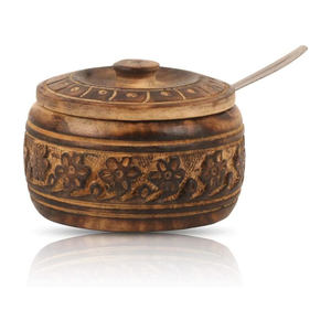 Bol en bois de style américain de qualité supérieure, fabriqué à la main, pour les fêtes, respectueux de l'environnement, en stock - Prix Aaliyan Impex - Product Image 1