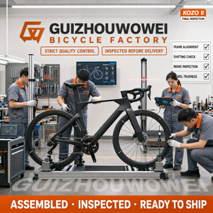 Vélo de route en carbone KOZO Gen 2 T800 Aero, Ultegra Di2 2x12, pneus 700x28C, freins à disque hydrauliques, jeu de roues en carbone 50 mm, course - Product Image 5