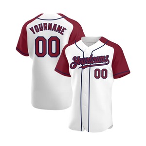 2026 Best Quality Stitched 100% <b>Polyester</b>/Cotton Baseball Team Customizable Jersey Sporty Outdoor Anti-Bacterial Unisex Full - Product Image 6