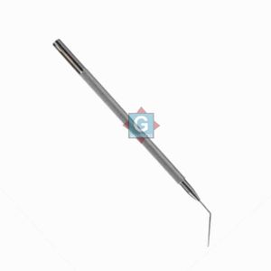 Crochet manuel de manipulation de lentilles Sinskey de classe I certifié CE de haute qualité avec poignée, à pointe émoussée et angulaire, pour usage chirurgical hospitalier - Product Image 2