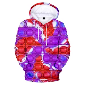 Sudadera con capucha de llama colorida para hombre y mujer, ropa de calle con capucha 3D, suelta, otoño e invierno, nueva tendencia - Product Image 2