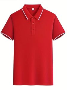 Polo léger et respirant en tissu mesh, vêtement de sport, nouvelle tendance, t-shirt polo pour femme, bordure contrastée, design élégant - Product Image 2