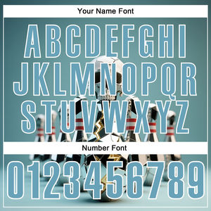 Camisa de bowling de rendimiento para hombre, personalizada, con estampado de calavera de espejo 3D azul sombreado y blanco, con bolsillo, de tela que absorbe la humedad, de manga corta. - Product Image 5