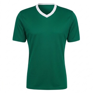 Camiseta de Fútbol con Cuello en V Unisex, Cuello Abierto, Personalizable, Transpirable, de Poliéster, Manga Corta - Product Image 2