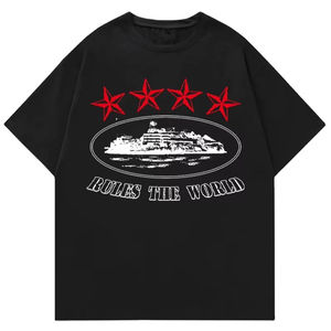 Camisetas Personalizadas con Estampado Gráfico DTG para Hombre, Estilo Urbano, Unisex, Corte Holgado, 100% Algodón Ecológico de Secado Rápido - Product Image 1