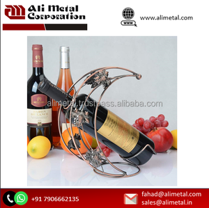 Porte-vin en métal Moon Porte-vin décoratif pour décoration de salon et de fête Personnalisable - Product Image 2
