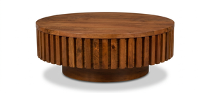 Custom-designed wooden coffee <b>table</b> with inlay patterns offering a luxurious statement piece for sophisticated homes - Product Image 5