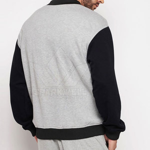 SPARKWELL INDUSTRY Men's Casual Customized Logo Letterman Jacket Winter Design Polyester/Cotton Fabric Quick Dry & Eco-Friendly - Product Image 5
