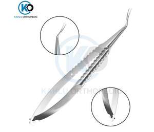 Instrumentos Quirúrgicos Oftálmicos Manuales de Titanio y Acero, Pinzas para Capsulorrexis, Pinzas Vitreoretinales, KAHLU ORTHOPEDIC - Product Image 5