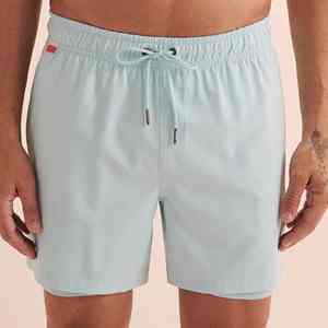 Shorts de Playa Estilo Urbano al Mejor Precio, con Cintura Elástica, Logotipo Personalizado, Diseño Sólido, Shorts de Playa Personalizables - Product Image 4