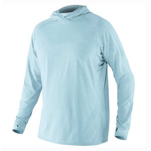 Camiseta con Capucha para Pesca, Protección Solar, Anti-UV, Talla Grande, Impermeable, Transpirable, de Secado Rápido, con Protección para el Cuello, Precio de Fábrica - Product Image 2