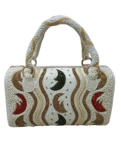 Bolso de Hombro de Algodón con Cuentas para Mujer, Moderno y Popular, para Ocasiones Casuales y Festivas, Disponible a Precio de Fábrica - Product Image 4