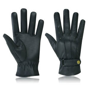 Gants de toilette en cuir de mouton de qualité supérieure pour hommes 2026 – Gants de toilette en cuir OEM/ODM – Gants de mode en promotion - Product Image 3