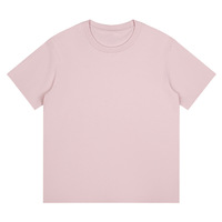 T-shirt basique à manches courtes en coton pur, col rond, couleur unie, coupe ample pour homme, 230g, prix usine Chine Bangladesh
