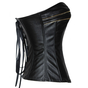 Wholesale Custom New Sexy Women Everyday Corset Shapers with Extra Size and Shape Fashion Steam <b>Leather</b> Punk - Product Image 5