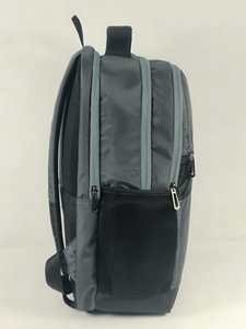 Large Casual Waterproof Polyester <b>Backpack</b> Front Zipper Pocket Side Mesh Bottle Pockets School College Office Travel <b>Daily</b> - Product Image 2