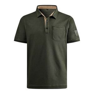 เสื้อโปโลแบรนด์สั่งทำพิเศษ เนื้อผ้าระบายอากาศ แห้งเร็ว รับผลิตแบรนด์ส่วนตัว ขายส่งสำหรับแบรนด์กิจกรรมกลางแจ้ง - Product Image 1