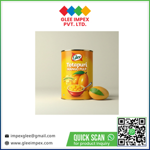 Mango enlatado en jarabe Totapuri de primera calidad, pulpa de mango enlatada con sabor dulce natural, elaborado con mangos frescos seleccionados para uso alimentario - Product Image 2