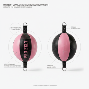 Ballon de vitesse de boxe double face haute performance en cuir PU durable pour le fitness MMA, sac de frappe personnalisé avec votre propre design - Product Image 2
