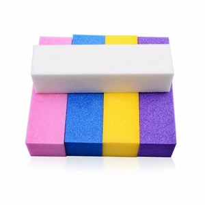 Mini Lima de Uñas Desechable de Esponja, Doble Cara, Blanca, Rectangular, Nuevo Diseño, Herramienta para el Cuidado de las Uñas - Product Image 5