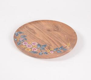 Platos de Madera con Estampado Floral al por Mayor, Logotipo Personalizado OEM Disponible, Duraderos y Aptos para Lavavajillas - Product Image 4