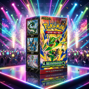 MEGA Pokemoned Card Game M6 Storm Emeralda Booster Box 30 Packs Édition Coréenne, jeu de cartes de stratégie premium unique, booster événementiel - Product Image 6