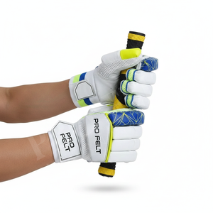 Anti-Slip Grip Breathable Custom Team Club Brand Name Cricket Batting <b>Gloves</b> for Men Women Shock Absorbent Protective Sports - Product Image 3