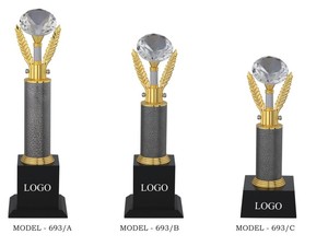 Premium Achievement Wooden Plaques Metal And Wood Recognition Awards Custom Celebration <b>Trophy</b> For Office And School Excellence - Product Image 2