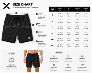 X Sports City <b>Men</b> Swim <b>Trunks</b> & Board Shorts Polyester & Spandex Elastic Waist Premium Beach Printed Designs Lightweight OEM/ODM - Product Image 6