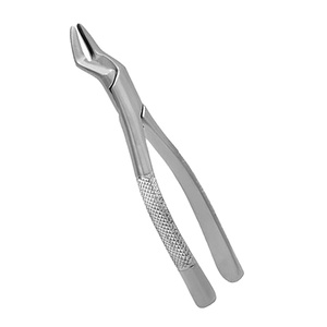 Fórceps de extracción dental Instrumentos quirúrgicos manuales de acero inoxidable Juego dental con agarre ergonómico Certificado CE - Product Image 1