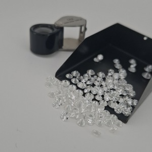 Diamant de laboratoire rond brillant de couleur D, 0,3 CT, 0,5 CT, 1 CT, prix de gros avantageux - Product Image 5