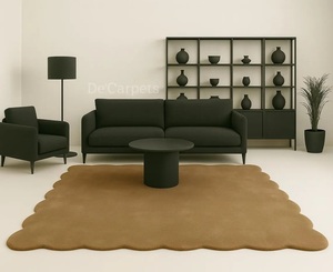 Tapis en laine tufté à la main, sur mesure, de luxe, pour salon, design personnalisé - Product Image 4