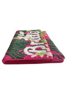 Bolso de Mano con Bordado Floral Hecho a Mano, Diseño Étnico Premium para Damas, Colección para Fiestas - Product Image 3