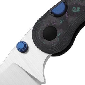 Couteaux de poche pliants d'extérieur avec lame en acier inoxydable tranchante, manche ergonomique texturé et design léger et portable - Product Image 4