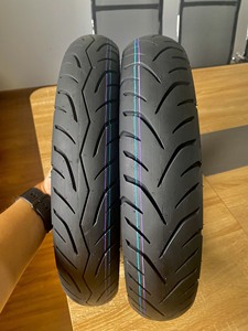 Prix de gros KUMA K213 80/90-14 Caoutchouc naturel + Nylon Durable Nouvelle carcasse de pneu de moto 20000KM Garantie 12 mois Noir - Product Image 6