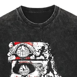 Top Quality Men's <b>Acid</b> Washed Black Oversized <b>Drop</b> Shoulder Tee Thick Cotton Custom Logo Streetwear Bulk Outdoor Article For Men - Product Image 5